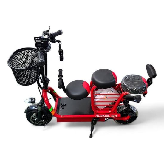 صورة سكوتر بسلة أمامية 3 كراسي 48 فولت 1200 واط